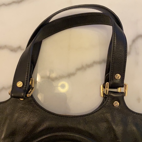 Tory Burch Purse Black Leather Purse - Picture 3 of 10